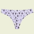thumbnail image 4 of Iyufng Plus Size Panties for Women,Women's Panties Women's Fashion Comfortable Flower Leopard Print Low Waist Seamless G-string Pants Panties Thong,Womens Thongs, 4 of 5