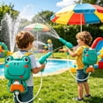 thumbnail image 6 of Dademeo Backpack Water Gun, Large Capacity Pressure Sprayer, for Summer Pool Party Beach Music Festival Garden Irrigation Pet Bath Outdoor Fun, 6 of 9