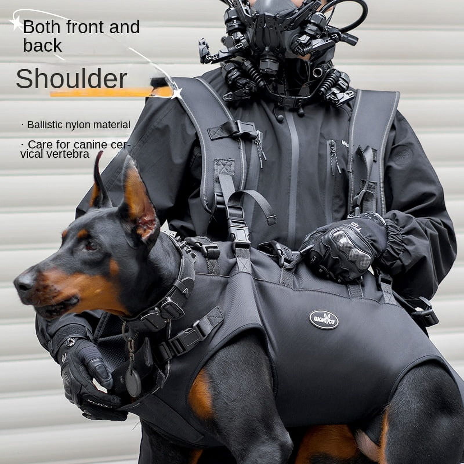 Hands-Free Pet Carrier: Wakytu C80 Pet Carrier: Convenient and Stylish Dog Backpack for Everyday Use and Outdoor Adventures