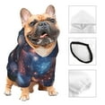 thumbnail image 3 of Gaeub Fireworks1 Dog Hoodie Sweatshirts Warm Dog Clothes for Small Dogs,Puppy and Cat Costume-X-Large, 3 of 7