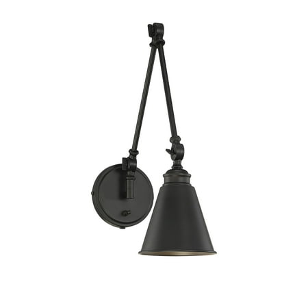 

Savoy House 9-961CP-1-89 Morland 1 Light Matte Black Wall Sconce (6 W x 16 H)