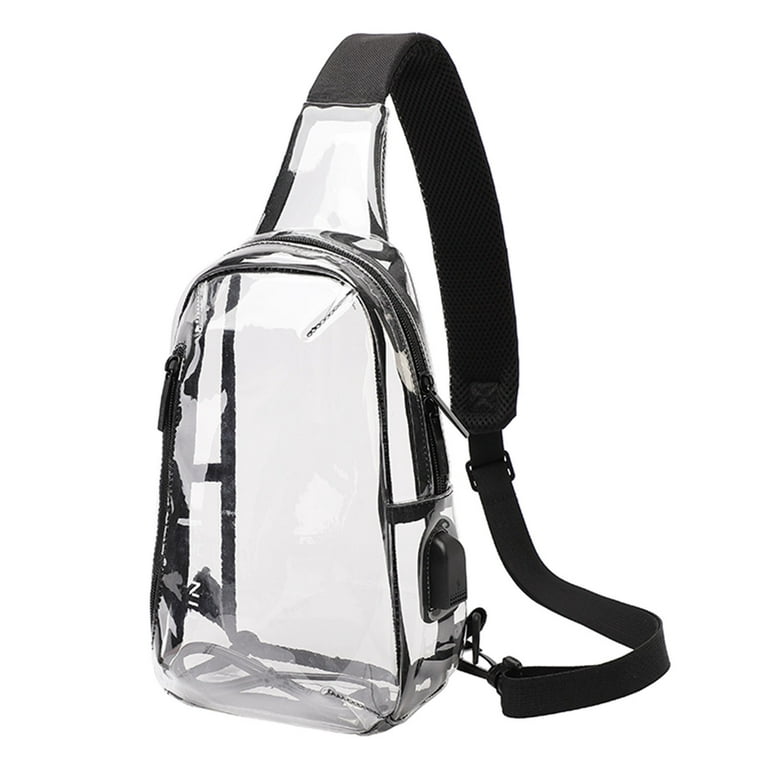 Pvc sling bag sale