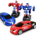 thumbnail image 2 of Electric Universal Deformation Police Toy Car (Need 3 AA batteries), 2 of 8