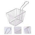 thumbnail image 3 of RENACLIPY Square Mesh Stainless Steel Frying Basket for Restaurant Use 1Set, 3 of 7