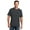 Charcoal Grey, variant on District Made Mens Perfect Blend Crew Tee-M (Heathered Eggplant)