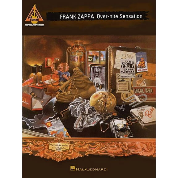 Guitar Recorded Versions Frank Zappa: Over-Nite Sensation, (Paperback)