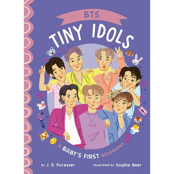 Tiny Idols Bts: A Baby's First Biography, (Board Book)