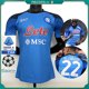 thumbnail image 1 of 2022/23 Nápoles Local Jugador Match Jersey, 1 of 3