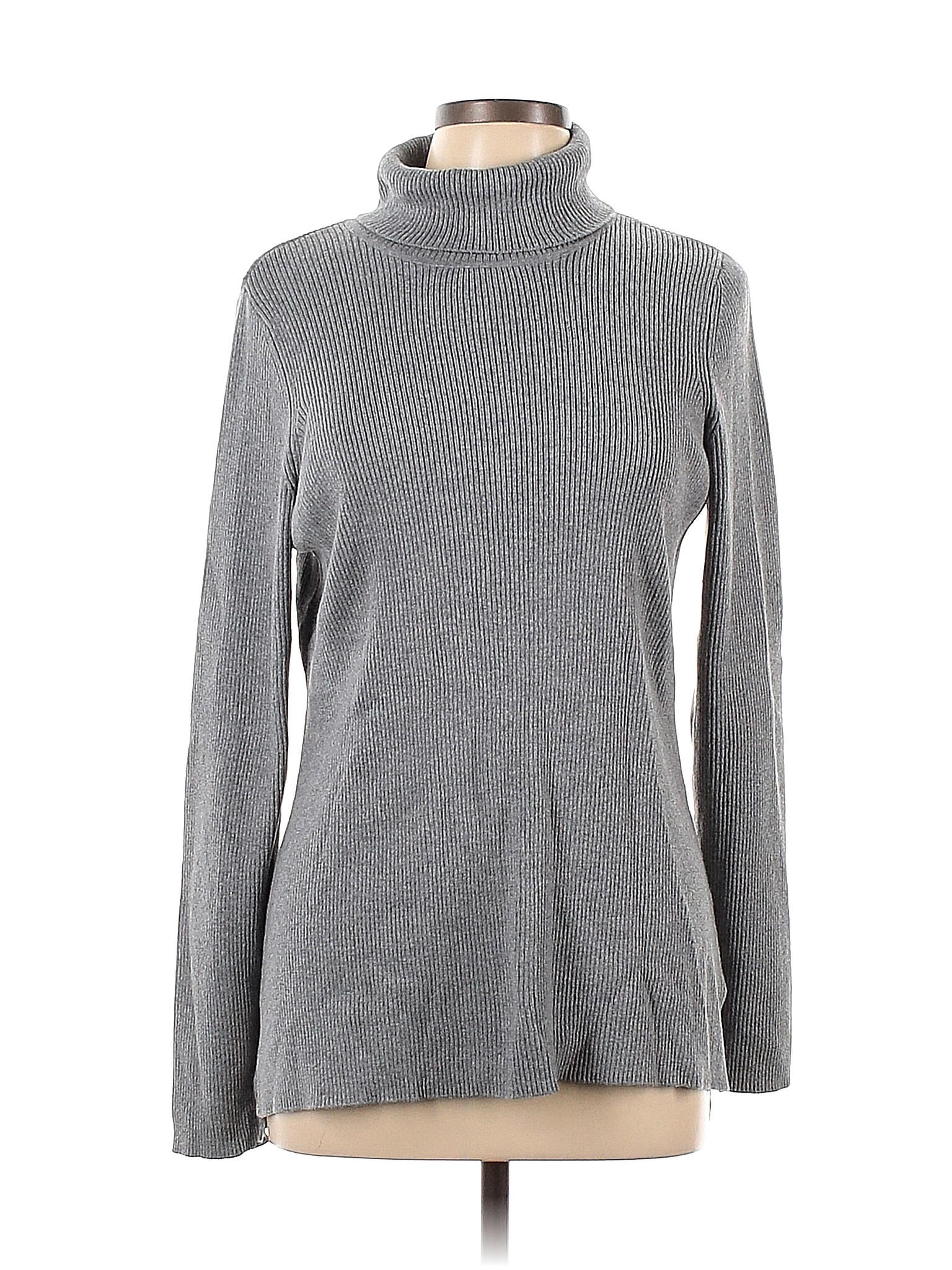 Orvis Women's Size L Turtleneck Sweater 