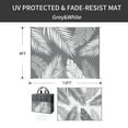 thumbnail image 2 of DEORAB 9'x12' Outdoor Rugs Waterproof Patio Lightweight Reversible Plastic Carpet Outside Camping Mat,Gray & White, 2 of 5