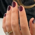 thumbnail image 1 of Uñas Postizas Dulyork Cuadradas Cortas Color Rojo Viento 24 Piezas, 1 of 6