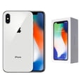 thumbnail image 1 of Open Box Apple iPhone X A1865 (Fully Unlocked) 64GB Silver, 1 of 4