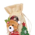 thumbnail image 5 of Bolsas para botellas navideñas, duraderas, rectangulares y reutilizables, para cumpleaños Llevar, 5 of 5