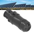 thumbnail image 1 of Solar Connector, 500V 3 Pin Solar Connector Coupler Female PA66 Nylon  Sealing 30A IP68 Waterproof  For Power, 1 of 8