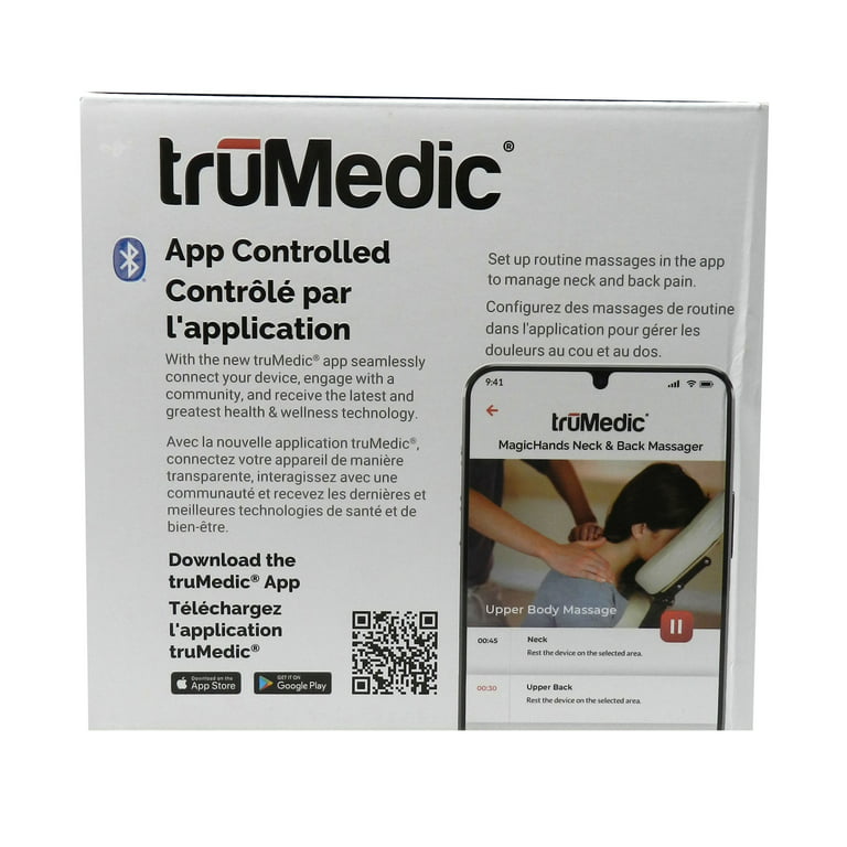 truMedic® Electric Massagers - Neck, Foot & Back Massagers