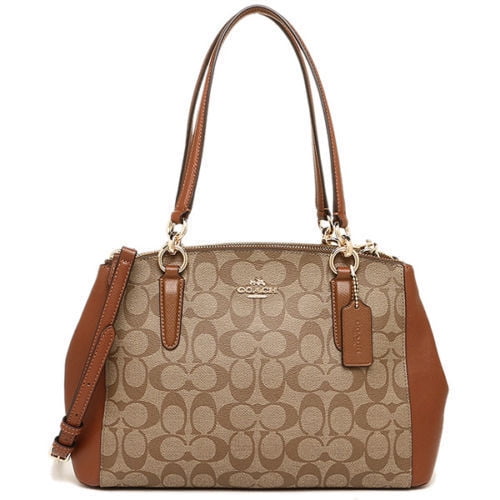 coach christie carryall medium
