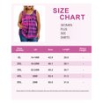 thumbnail image 5 of TIYOMI Plus Size 5X Tank Tops For Women Tie Dye Pleated Tunic Tank Tops Crewneck Sleeveless Shirts Summer Purple Tank Tops Ruffle Flowy Pleated Blouses 5XL 26W 28W, 5 of 5
