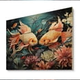 thumbnail image 2 of Designart "Fishing curious Waters III" Animals Print on Natural Pine Wood, 2 of 5