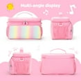 thumbnail image 4 of AYAOQIANG Carrying Case Compatible withToniebox 2&1 Audio Player Pink, 4 of 8