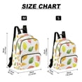 thumbnail image 2 of FORMRS Mini Backpack Purse for Women Travel Daypack Casual Shoulder Bag, Pink Colorful Leaves, 2 of 7