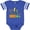 Football Blue and White, variant on Being One Rocks First Birthday Boys or Girls Baby Bodysuit