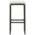 thumbnail image 4 of vidaXL Tabourets de Bar avec Coussins 3 Pcs Rotin Poly Brun, 4 of 5