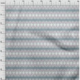 thumbnail image 3 of oneOone Cotton Flex Fabric Peacock Feather Ikat Decor Fabric Printed BTY 40 Inch Wide, 3 of 4