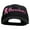 Black, variant on Breast Cancer Ribbon Survivor Embroidery Cap - Black OSFM