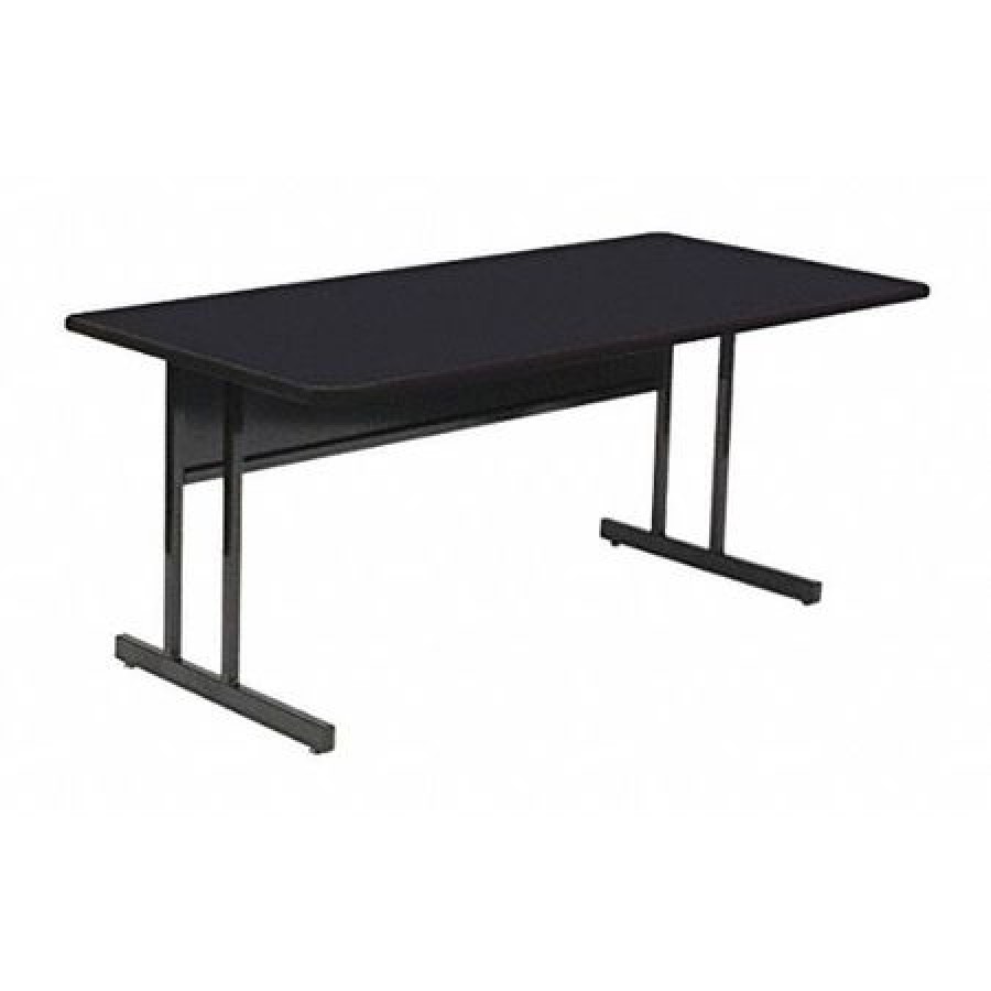 CORRELL, INC. WS306007 Rectangle Computer or Training Desk Height Work