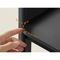 thumbnail image 6 of Kitchen Bakers Rack with Power Outlet, 4-Tier Coffee Bar Table with Adjustable Shelf, Mini Fridge Shelf, 15.7 x 23.6 x 66.9 Inches, Ink Black, 6 of 9