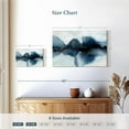 thumbnail image 4 of Elephant Stock Mystic Horizon I Wall Art - Horizontal Canvas Wall Art - Living Room Wall Decor - Abstract Canvas - Black And Blue Decor By Annie Warren - 24" x 16", 4 of 8