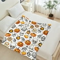 thumbnail image 3 of JML Halloween Themed All Season Throw Blanket for Adults - Soft and Cozy 60"x80" Perfect for Home Decor and Trick-or-Treat, 3 of 4