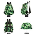 thumbnail image 4 of FORMRS Mini Backpack Purse for Women Travel Daypack Casual Shoulder Bag, Green Camouflage Pattern, 4 of 7
