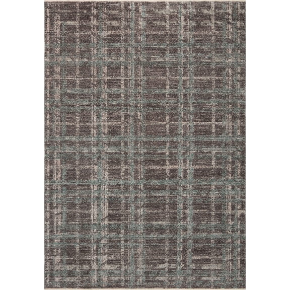 Angela Rose x Loloi Ember Espresso / Multi 5'-3" x 7'-6" Area Rug