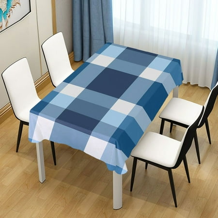 

ALAZA Checkered Pattern Rectangle Tablecloth Tablecover Dinning Table Cloth 60 x120