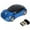 black, blue, red, silver, variant on Mini Car Shape 2.4G Wireless Mouse Receiver with USB Interface for Notebooks Desktop Computers