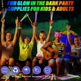 thumbnail image 3 of Glow Sticks Party Favors BUDI, 467 unidades, para niños y adultos, 20 ml, 8 colores, 3 of 7