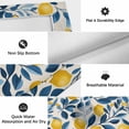 thumbnail image 5 of Lemon Outdoor Rug 4x6 Ft, Non Slip Washable Area Rug, Watercolor Yellow Blue Fruit Branch Flower Patio Rugs Carpet Runner, Large Floor Mat for Indoor/Outdoor Deck Porch Camping, 5 of 8