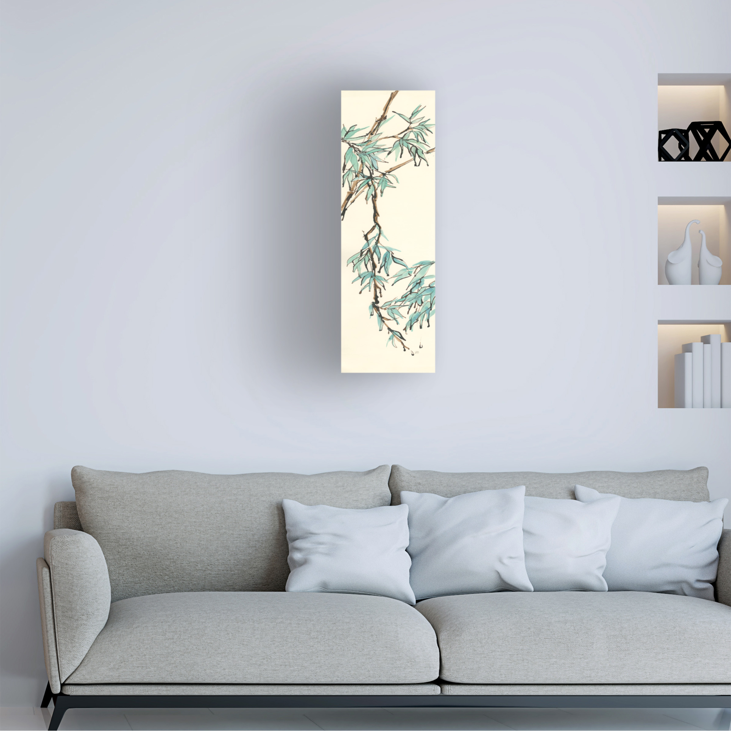 Trademark Fine Art "Summer Bamboo II" Canvas Art by Chris Paschke