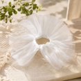 thumbnail image 4 of Dog Puff Skirt Fluffy Layered Tulle Pet Costume Skirt with Bow Elastic Waist Halloween Christmas Birthday Holiday Party Dress‑up Outfit for Small Dogs, 4 of 4