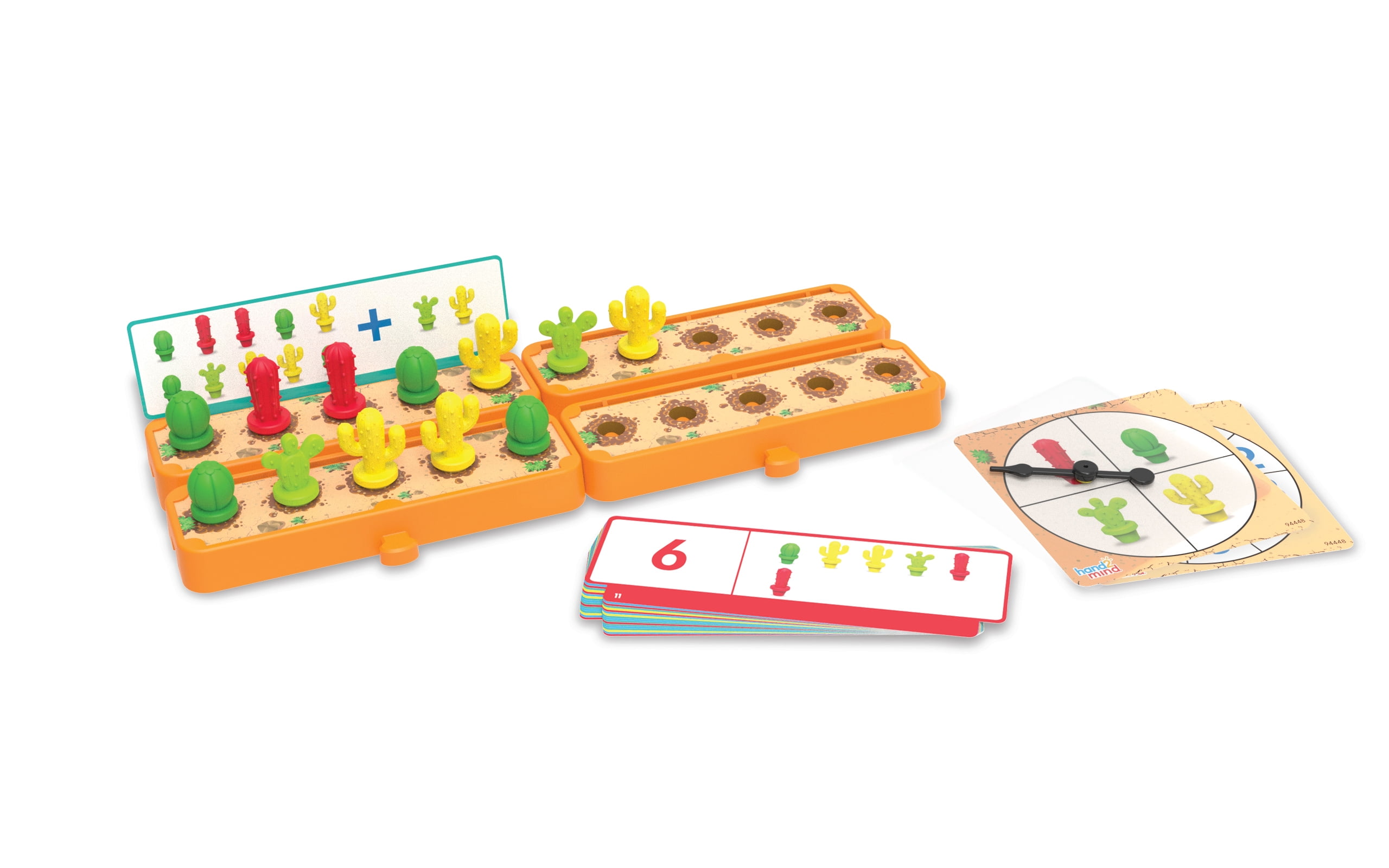 hand2mind Cactus Counting Activity Set, Counters for Kids Math, Counting and Sorting Toys