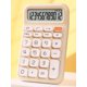 thumbnail image 1 of 1pc Colorful Calculator, Specialized For Office, Finance, Student Use, Adds A Pop Of Color To Your Desk, 1 of 4