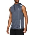 thumbnail image 2 of AND1 Men's and Big Men's Active Sleeveless Hooded Athletic Top, up to size 3XL, 2 of 4