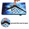 thumbnail image 5 of Dteck Galaxy Tab A 10.1 2016 Case PU Leather Wallet Auto Sleep/Wake Magnetic Slim Fit Folio Shock Absorption Case Cover for Samsung Galaxy Tab A 10.1(SM-T580/T585), Butterfly Tree, 5 of 9