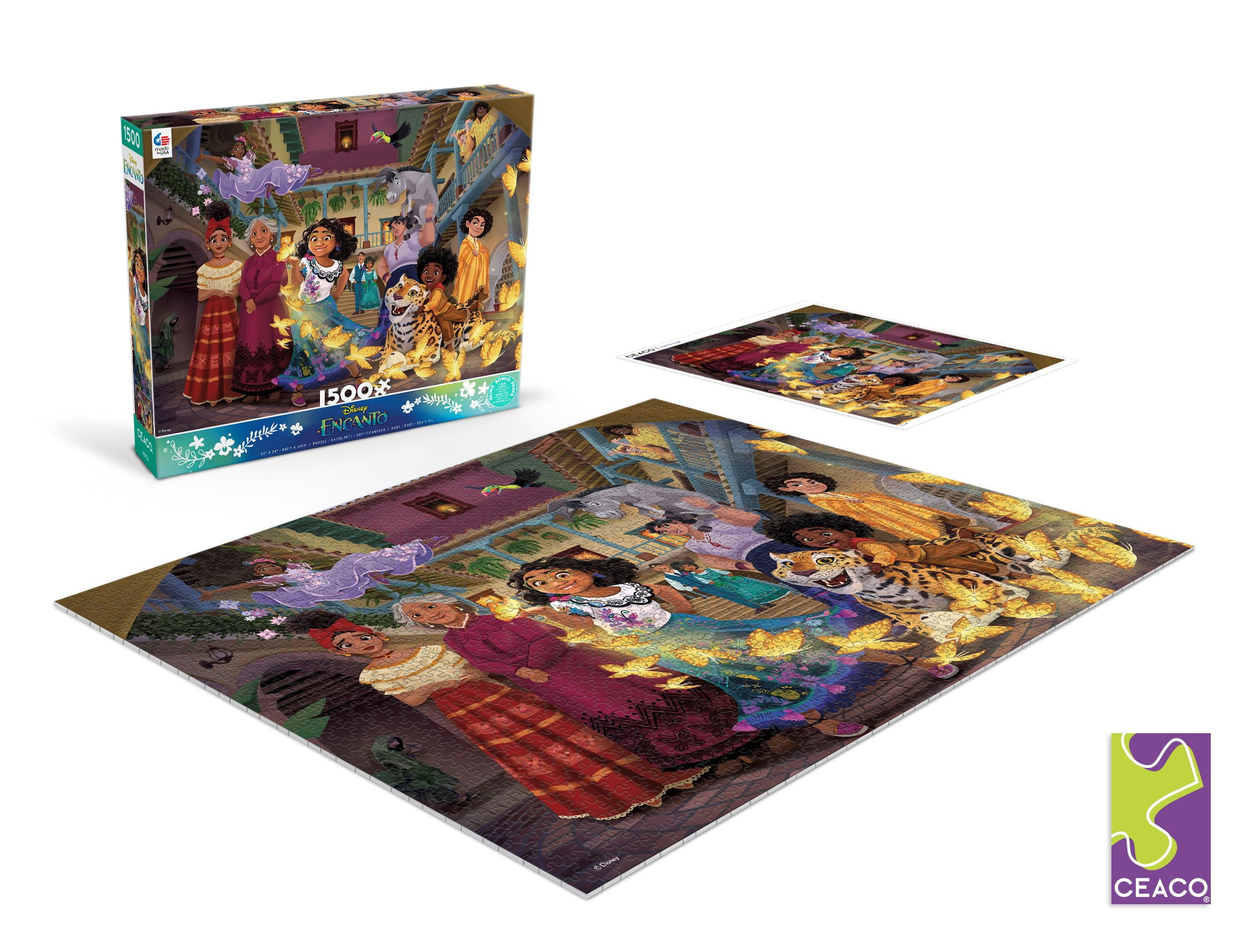 Ceaco Disney Encanto Courtyard 1500 Piece Interlocking Jigsaw Puzzle