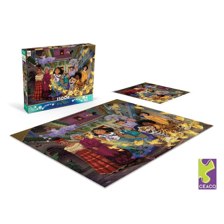 Ceaco Disney Encanto Courtyard 1500 Piece Interlocking Jigsaw