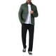 thumbnail image 2 of CHAQUETA PUFFER QUILTED CON CREMALLERA Y CUELLO ALTO PARA HOMBRE INSPIRAR CHIC COLOR SÓLIDO DE INVIERNO M VERDE OSCURO, 2 of 6