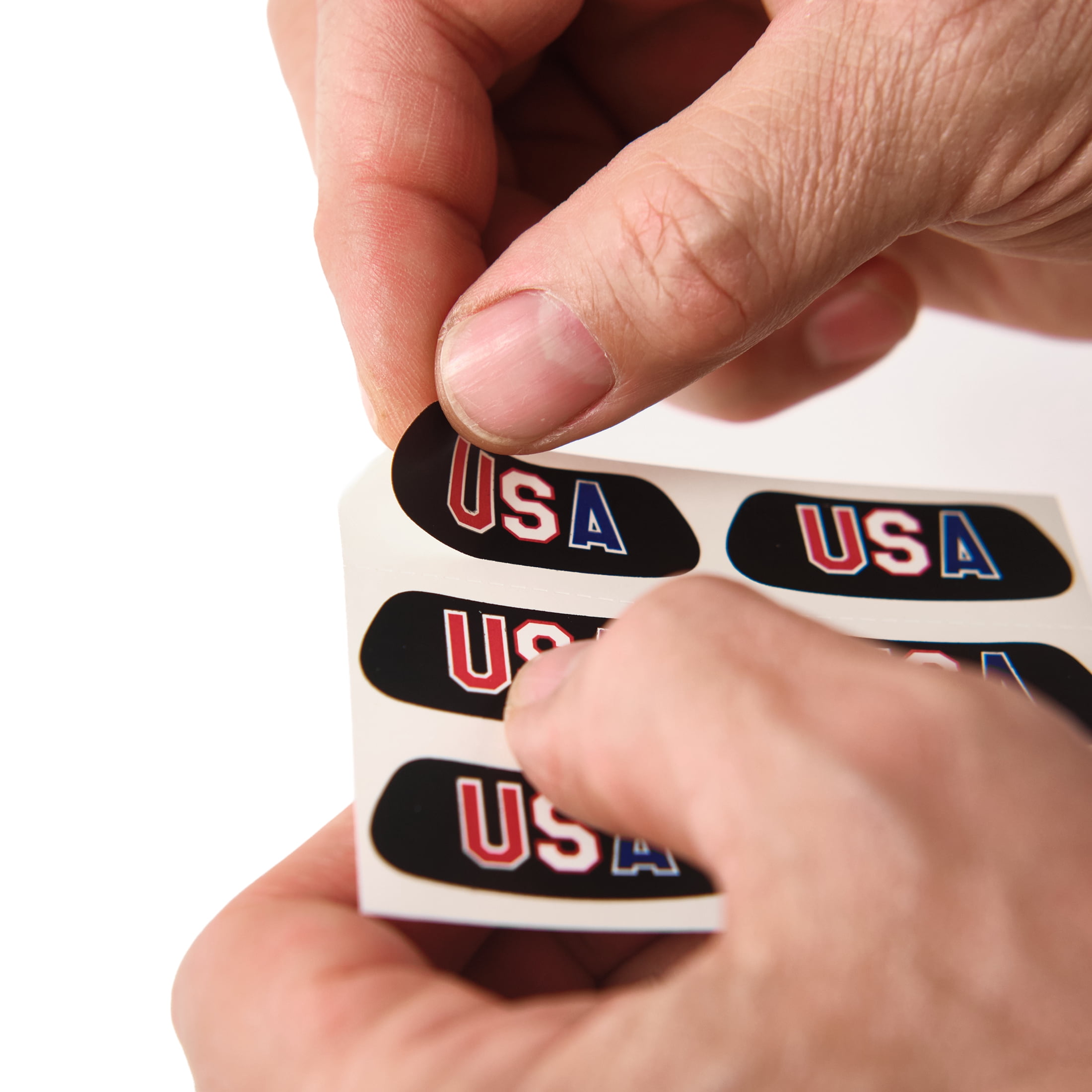 (3 pack) Rawlings Sporting Goods Eye Black Sticker USA