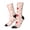 2 Black-2, variant on Strawberry Print Adult Socks for Men & Women,Calf Socks, Ankle Socks,Boots Socks,Breathable Casual Sock,Unisex Crew Socks