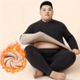 thumbnail image 5 of VEKDONE Plus Size Thermal Underwear for Men Long Johns Set Fleece Lined Heat Retention Underwear Base Layer Top And Bottom Set for Cold Weather, 5 of 7